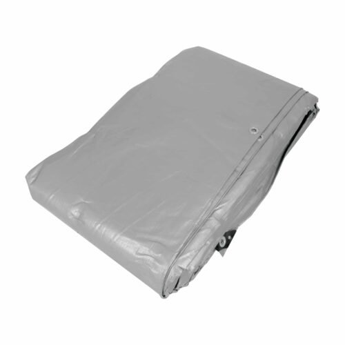 10779 - Lona de polietileno reforzada 7x10 m, gris, 180g/m2, TRUPER