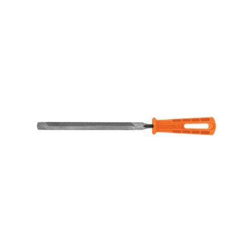10922 - Lima triángular 8" para machete, 36 dpp, con mango, TRUPER