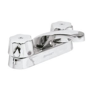 49230 - Mezcladora 4" para lavabo, nariz larga, cartucho cerámico
