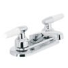 49203 - Mezcladora 4" para lavabo, nariz larga, manerales cono