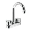 49275 - Mezcladora 4" para lavabo, cuello bar, cartucho cerámico