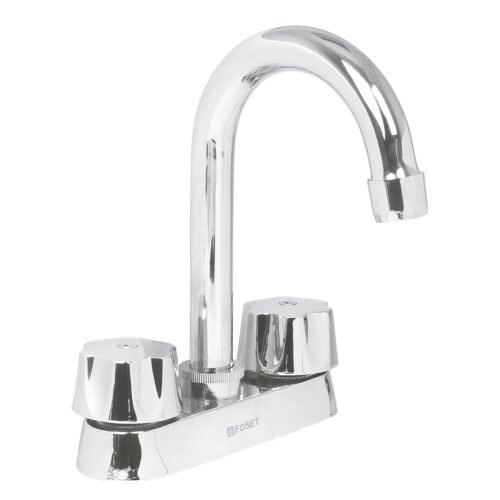 M-060-C.jpg 47689 - Mezcladora 4" para lavabo, cuello bar, cartucho compresión