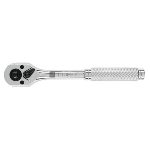 13419 - Matraca doble cuadros 1/4"y 3/8", Truper