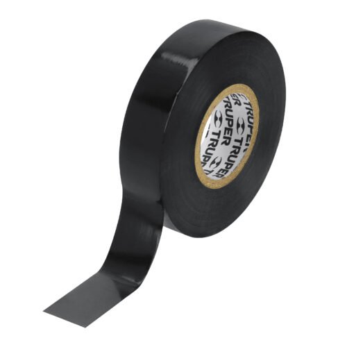 12500 - Cinta de aislar de 18 m x 19 mm, negra, Truper