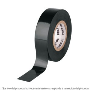 20522 - Cinta de aislar de 18 m x 19 mm, negra, Pretul