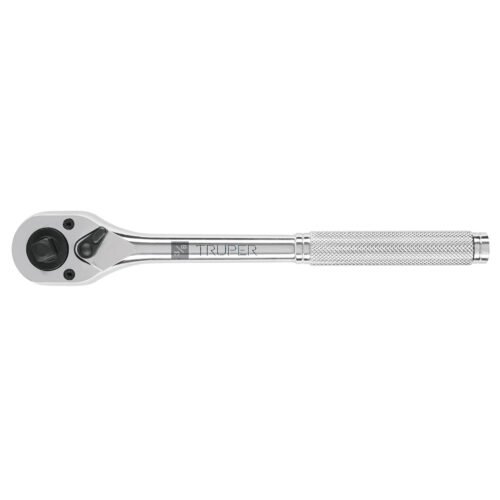 13413 - Matraca doble cuadros 3/8"y 1/2", Truper
