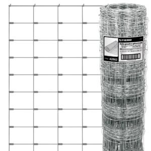 Rollo malla borreguera, 1.67m x 50m acero galvanizado, 31kg