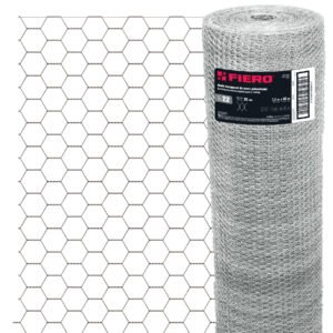 44657 - Rollo malla hexagonal cal.22, 1.2x 45m, abertura 25mm, 16kg