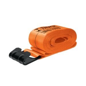 101734 - Banda de 4" x 9 m con gancho plano para malacate, Truper