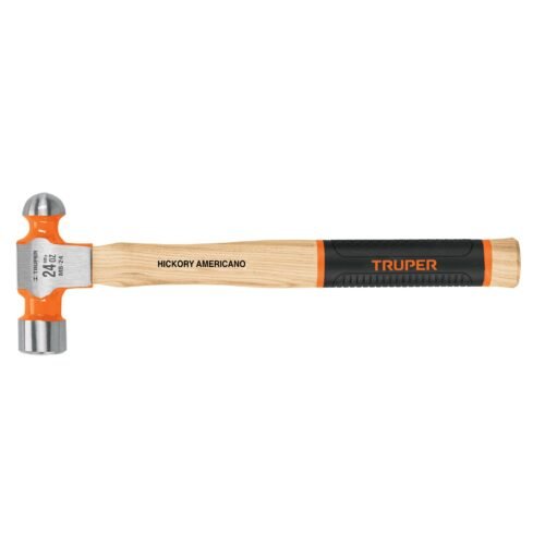 MB-24.jpg 16903 - Martillo pulido de bola 24 oz mango hickory, Truper Grip
