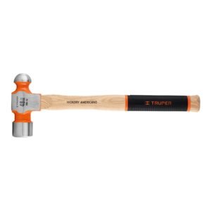 16906 - Martillo pulido de bola 48 oz mango hickory, Truper Grip