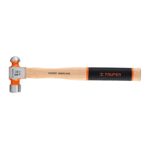 MB-8.jpg 16900 - Martillo pulido de bola 8 oz mango hickory, Truper Grip