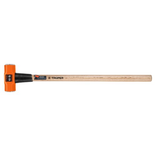 16512 - Marro octagonal 10 lb, mango de madera 36", Truper