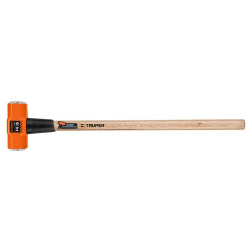 16514 - Marro octagonal 14 lb, mango de madera 36", Truper