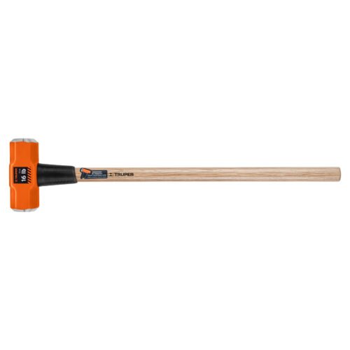 16515 - Marro octagonal 16 lb, mango de madera 36", Truper