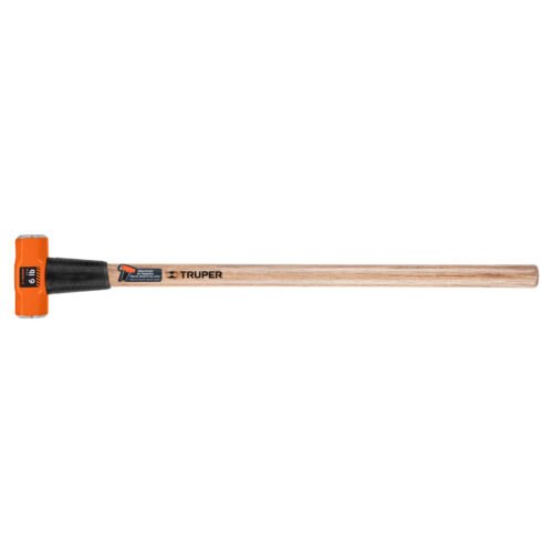 16509 - Marro octagonal 6 lb, mango de madera 36", Truper
