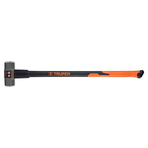 16538 - Marro octagonal 8 lb, mango fibra de vidrio 36", Truper