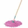 57047 - Trapeador de microfibra española, bastón de 120 cm, KLINTEK