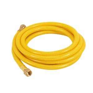 45012 - Manguera para gas, PVC amarilla, 3/8" flare, 3 m, FOSET