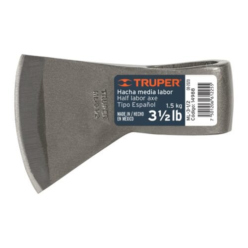 14988 - Hacha media labor 3-1/2 lb, sin mango, TRUPER