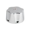 49051 - Maneral hexagonal metálico para lavabo y fregadero, Basic