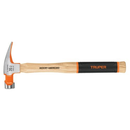 MOR-20.jpg 16660 - Martillo pulido 20 oz uña recta, mango hickory, Truper Grip