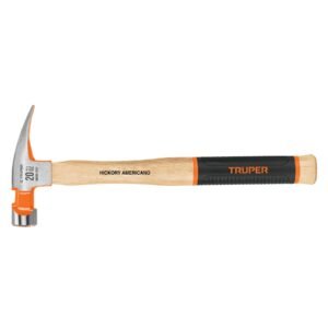 16663 - Martillo pulido 20 oz uña recta, boca fresada, Truper Grip