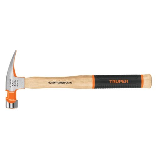 MOR-20F.jpg 16663 - Martillo pulido 20 oz uña recta, boca fresada, Truper Grip