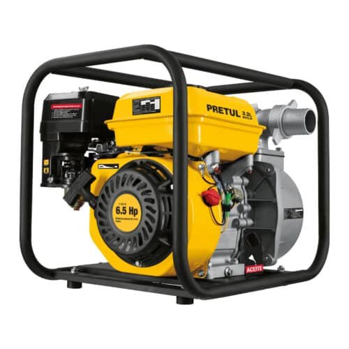 28029 - Motobomba autocebante 2"x2", gas. 6-1/2HP, agrícola, PRETUL