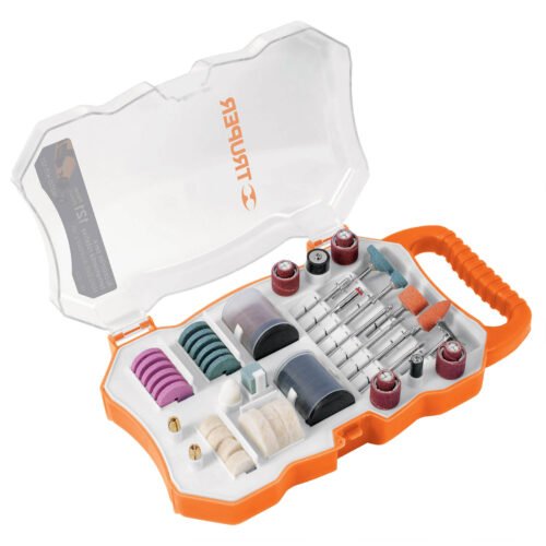 MOTO-KIT-121.jpg 100757 - Kit de accesorios p/herramienta rotativa, 121 pzs, TRUPER