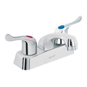 45511 - Mezcladora 4" lavabo, ABS, palanca, BASIC
