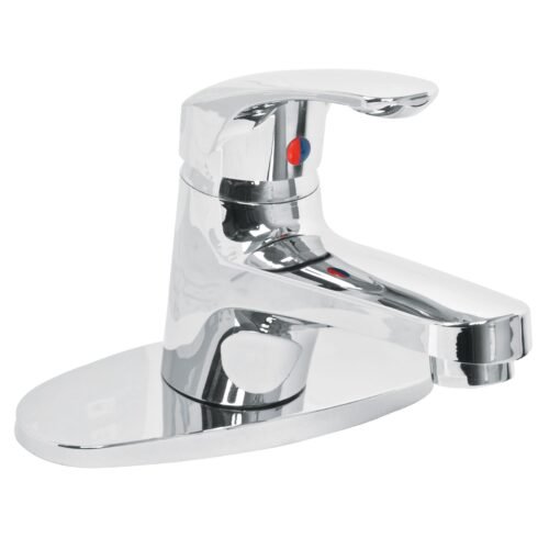 MP-420.jpg 49550 - Monomando lavabo, ABS, nariz recta, con cubierta, BASIC