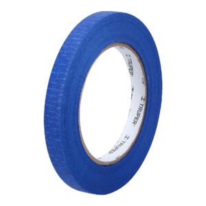 12620 - Cinta masking tape azul de 1/2" x 50 m para pintor, Truper