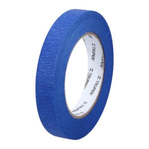 12621 - Cinta masking tape azul de 3/4" x 50 m para pintor, Truper