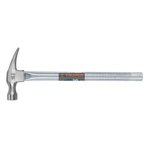 16702 - Martillo tubular pulido 16 oz uña recta, Truper