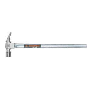 16704 - Martillo tubular pulido 20oz cara fresada, uña recta, Truper