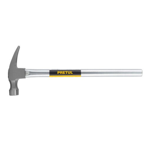 20597 - Martillo uña recta 20 oz, mango tubular, Pretul