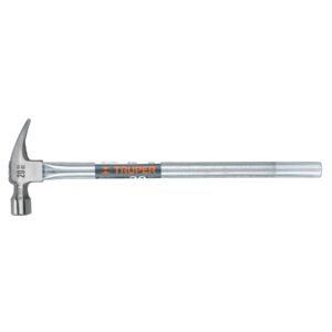 16661 - Martillo tubular pulido 20 oz alojamiento imantado uña recta