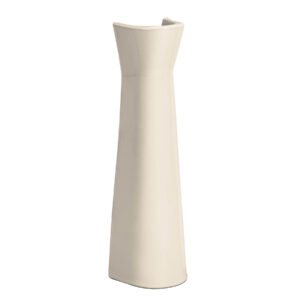 49357 - Pedestal de porcelana para lavabo, marfil, FOSET