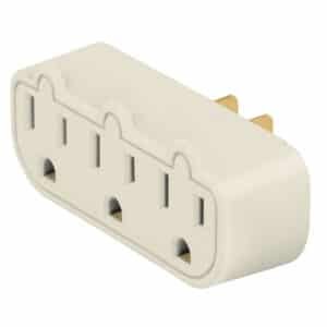 46810 - Multicontacto triple aterrizado, barra, Volteck