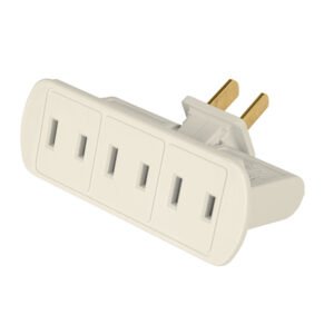 46809 - Multicontacto triple, tipo bisagra Volteck