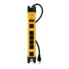MUL-612X.jpg 48186 - Multicontacto 14 AWG industrial supresor de picos 6 entradas