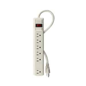 47183 - Multicontacto 14 AWG 6 entradas supresor de picos 270 joules