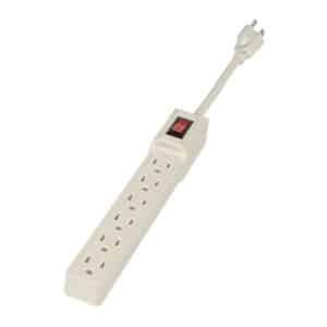47188 - Multicontacto 16 AWG doméstico 6 entradas, Volteck