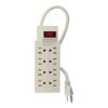 47186 - Multicontacto 14 AWG uso rudo con 8 entradas, Volteck