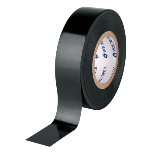 46160 - Cinta de aislar de 18 m x 19 mm, negra, Volteck