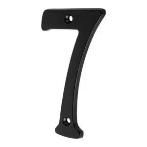 NUCH-7N.jpg 47860 - Número 7 de latón sólido 4", negro, HERMEX
