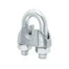 44087 - Blíster c/1 nudo (perro) de hierro p/cable de 1/2", FIERO