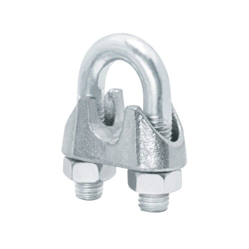 44087 - Blíster c/1 nudo (perro) de hierro p/cable de 1/2", FIERO