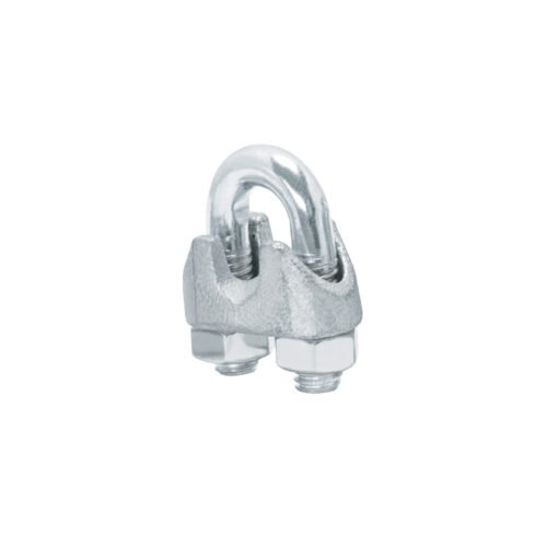 44084 - Blíster c/2 nudos (perros) de hierro p/cable de 1/4", FIERO